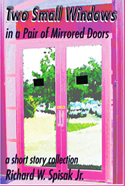 Two Small Windows in a Pair of Mirror Doors